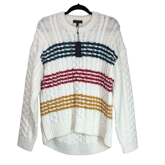 Rag & Bone Mindy Lamb’s Wool Chunky Knit Sweater - Picture 11 of 16